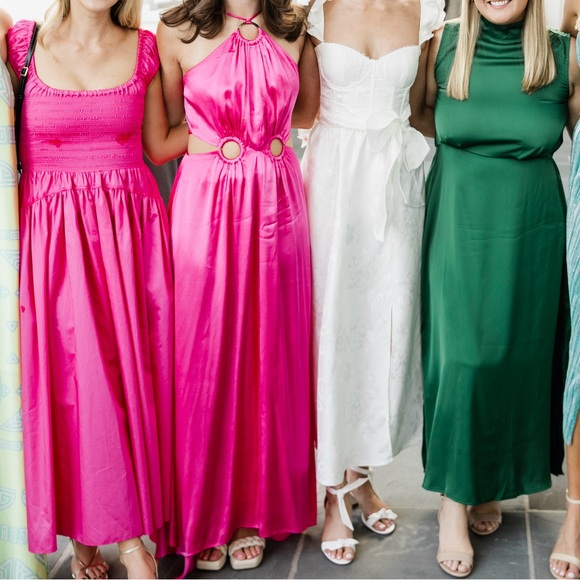 Elliatt Visitant Maxi Dress Hot Pink - Picture 6 of 6